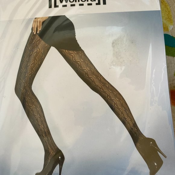 Wolford Accessories Wolford Dania Tights Style 350 Black Medium